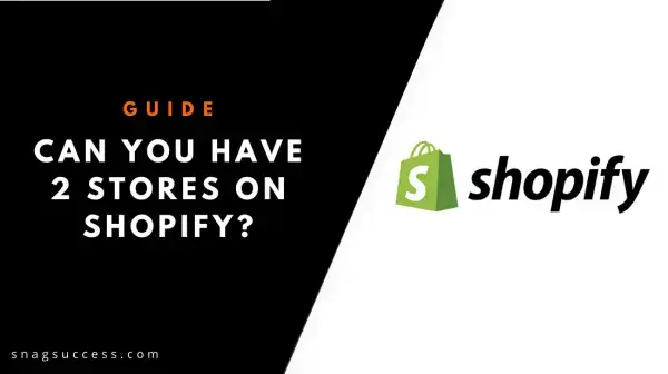Can You Have 2 Stores On Shopify?